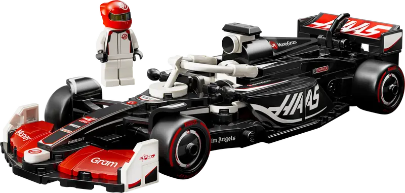 LEGO® Speed Champions MoneyGram Haas F1® Team VF-24 Race Car (77250)