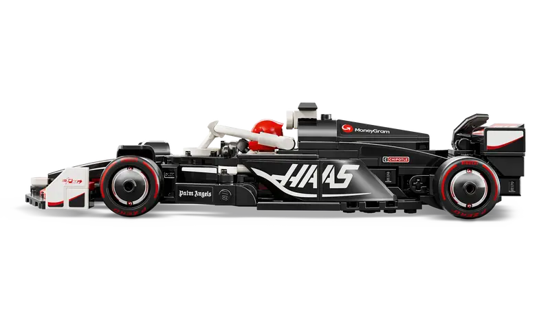LEGO® Speed Champions MoneyGram Haas F1® Team VF-24 Race Car (77250)