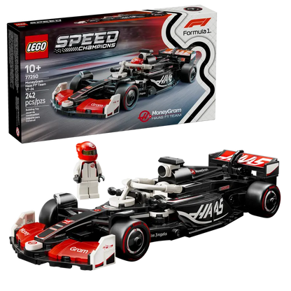LEGO® Speed Champions MoneyGram Haas F1® Team VF-24 Race Car (77250)