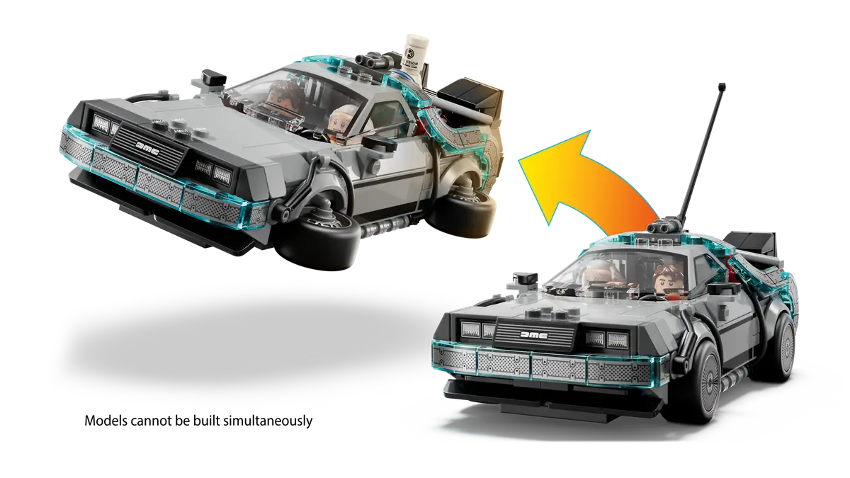 LEGO® Speed Champions Time Machine from Back to the Future (77256)