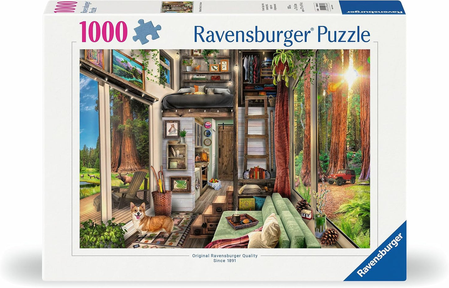 Redwood Forest Tiny House 1000pc