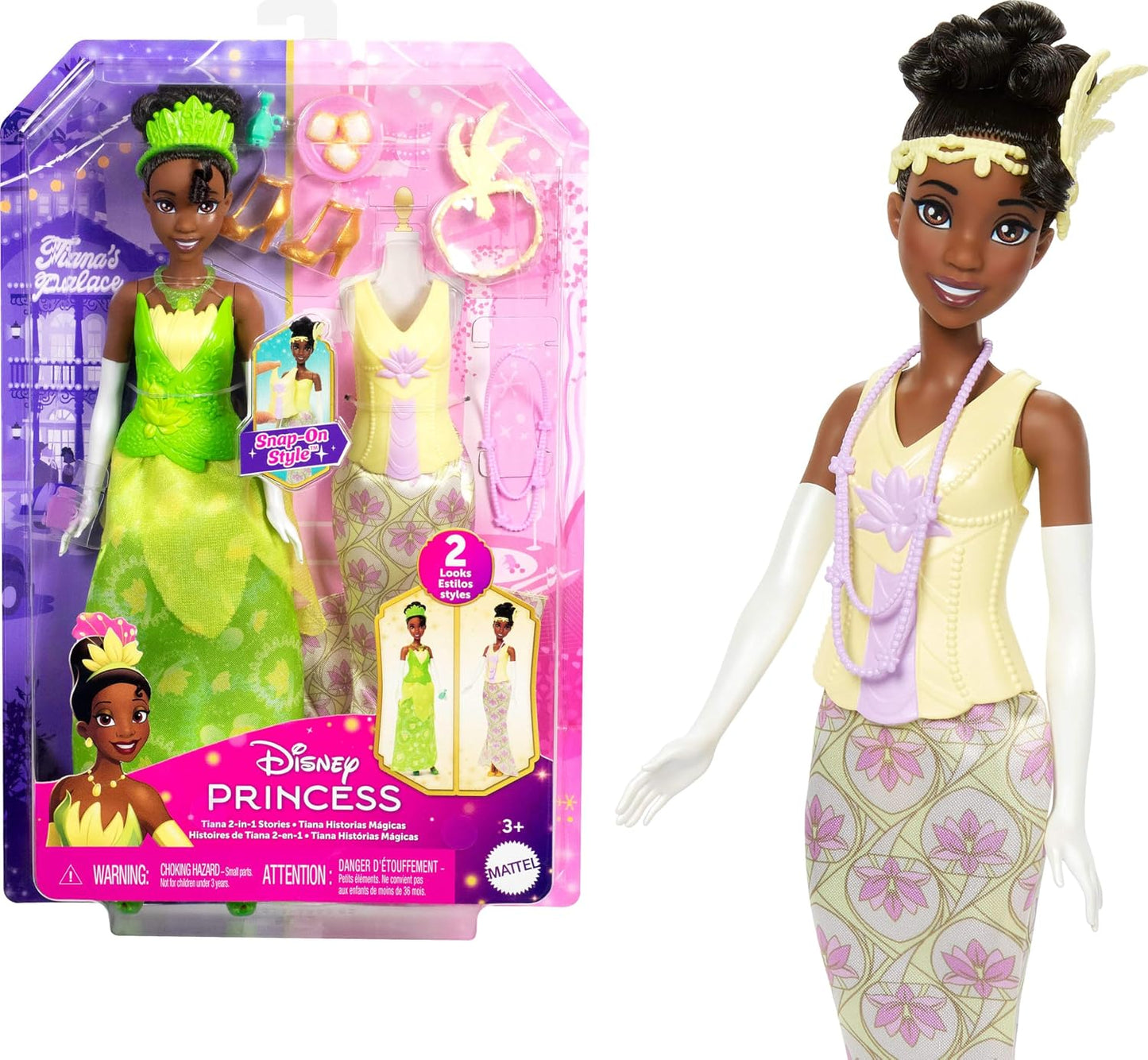 Disney Princess Fashion Storytelling Doll - Tiana