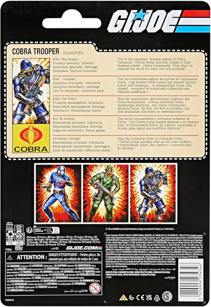 GI Joe Classified Retro Cardback Cobra Trooper (F9866)