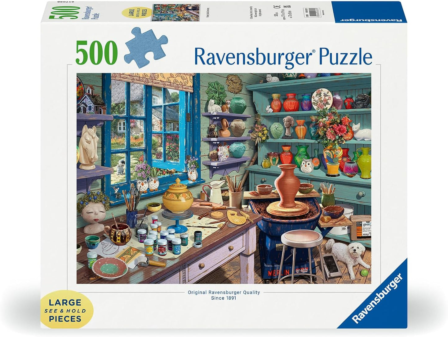 Pottery Studio Sanctuary 500Pc Large Format