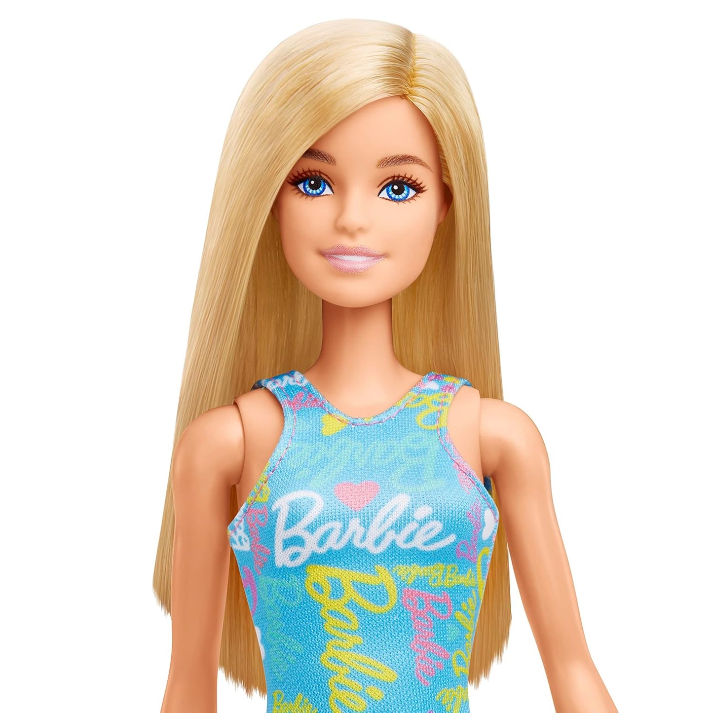 Barbie Doll Caucasian with Blue Barbie Dress