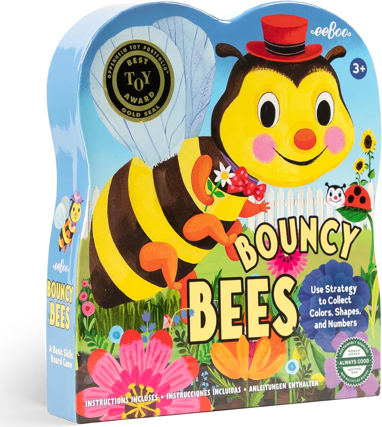 Bouncy Bees Shaped Game