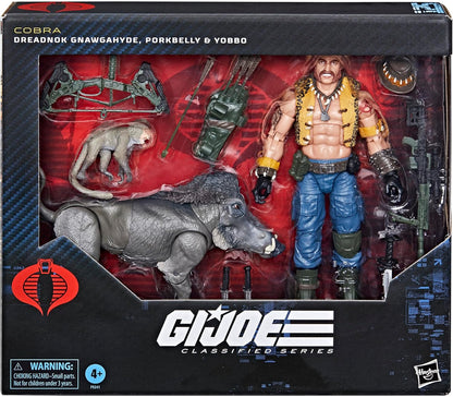 GI Joe Classified Dreadnok Gnawgahyde and Pets Porkbelly and Yobbo  #125 (F9241)