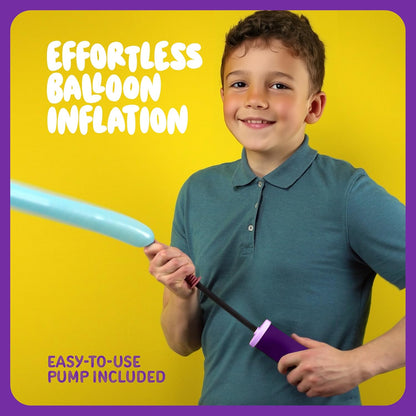 Balloon Animal Twisting Kit For Kids (with Pump), Gift