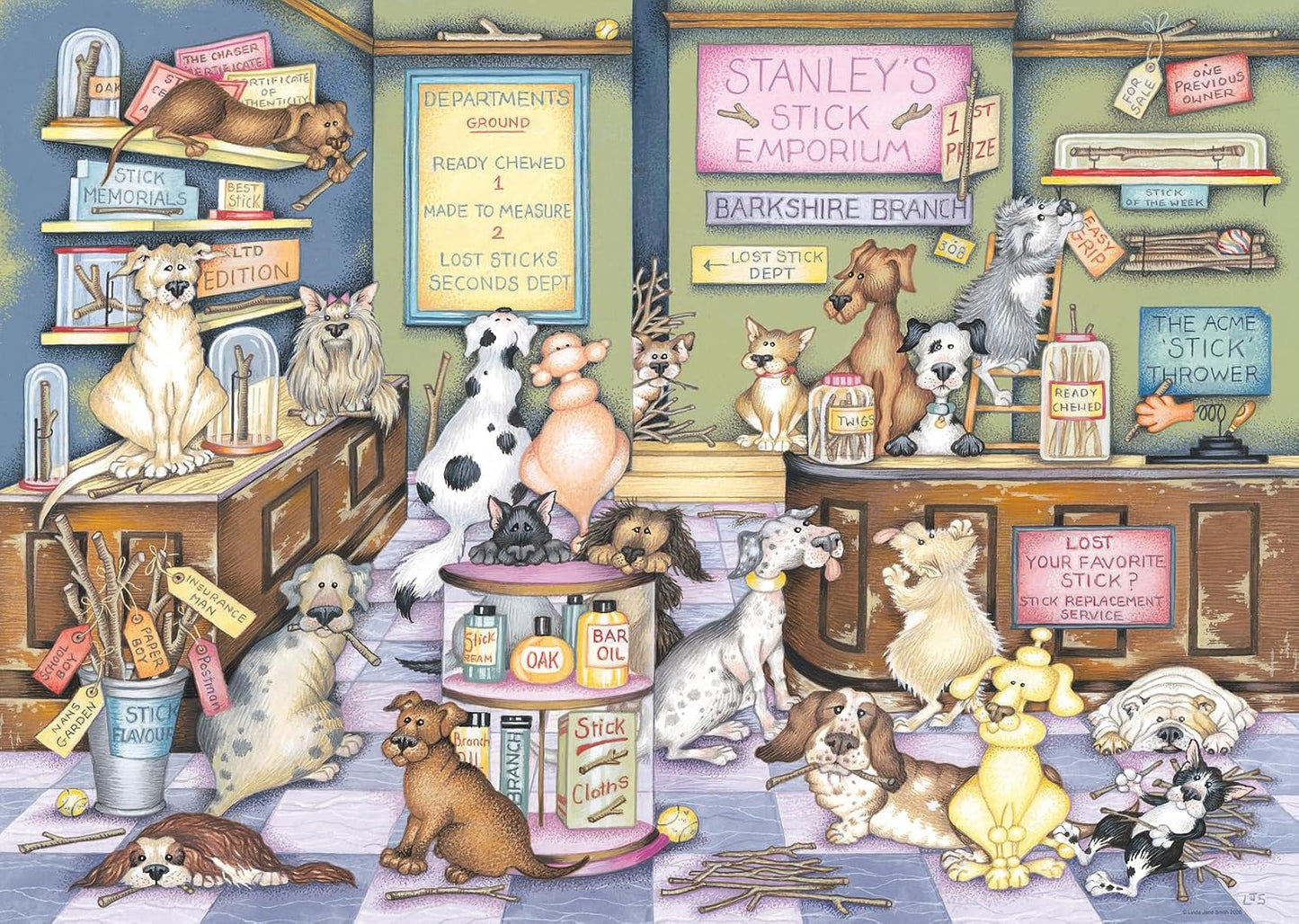 Stanley's Stick Emporium 1000pc Puzzle
