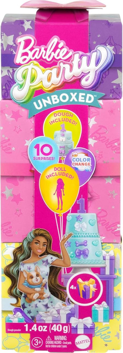 Barbie Party Unboxed Pet Birthday #3