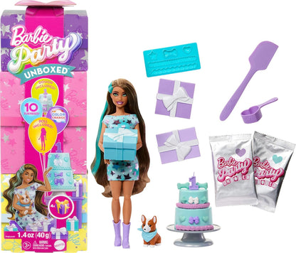 Barbie Party Unboxed Pet Birthday #3