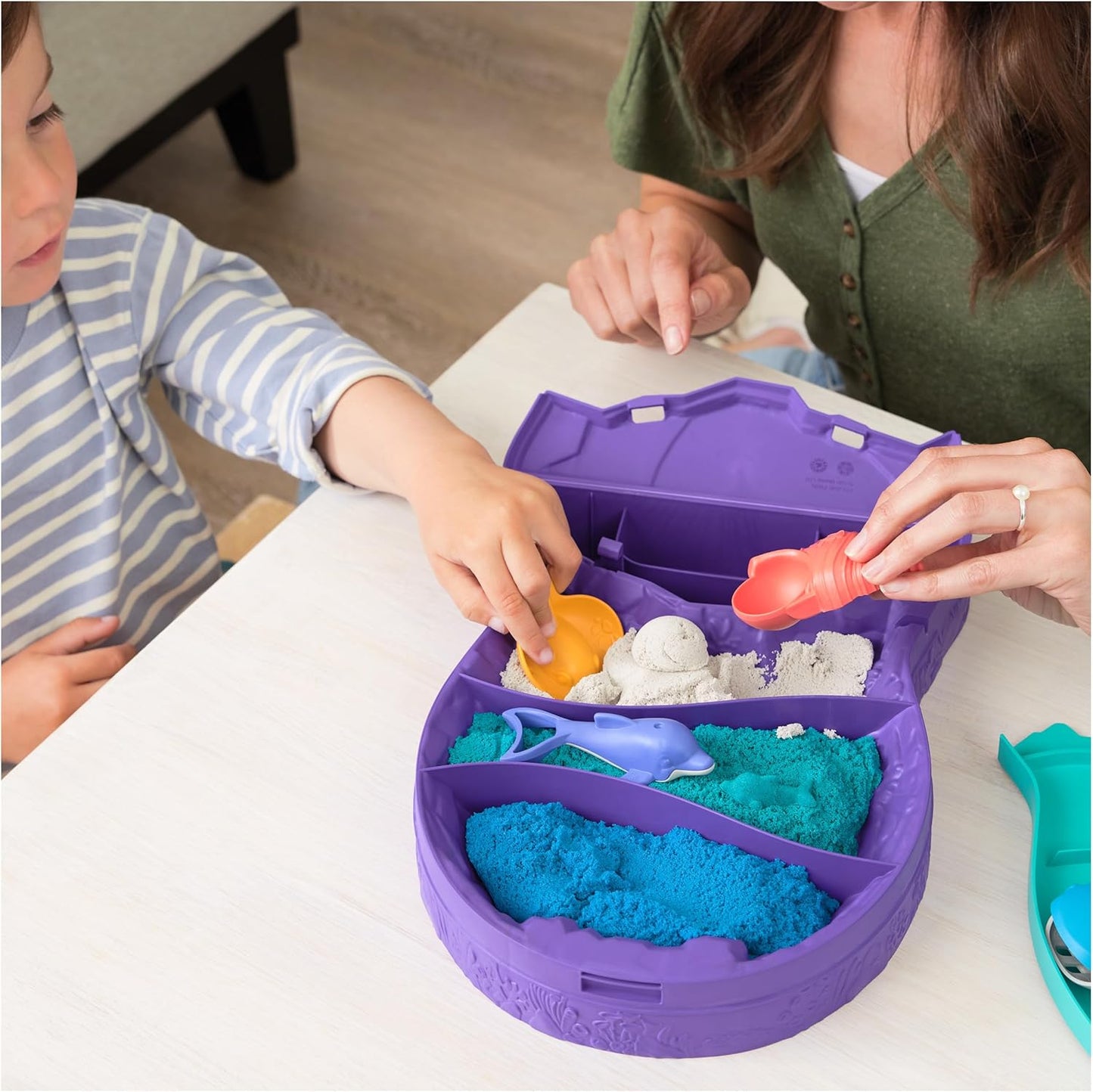 Kinetic Sand Project Planet Deep Sea Playset