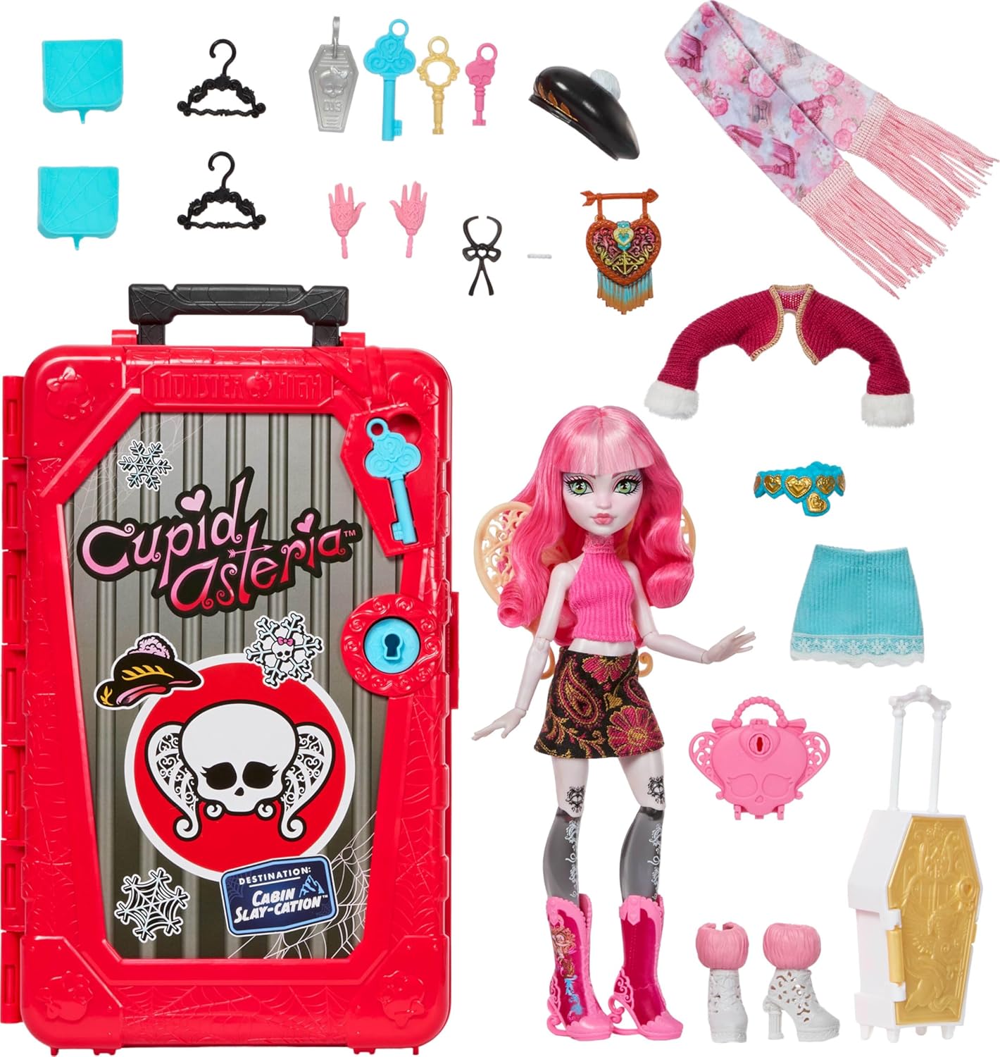 Monster High Skulltimate Secrets W8 Doll 2 Cupid Asteria