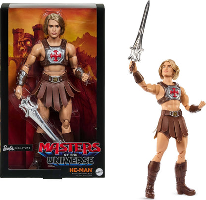 Barbie Signature Ken He-Man Collectible Doll in MOTU Movie Fashions