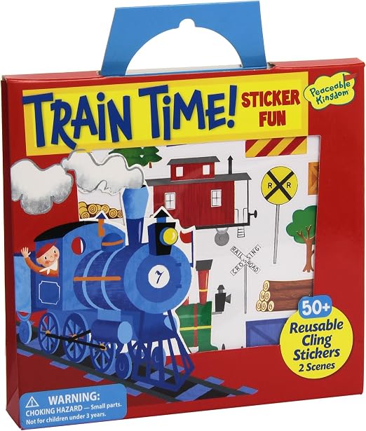 Train Time! Sticker Tote