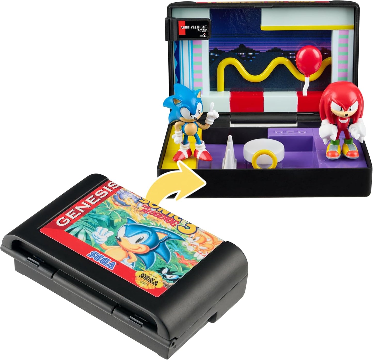 Console Heroes Sonic 3 Carnival Night Zone Diorama