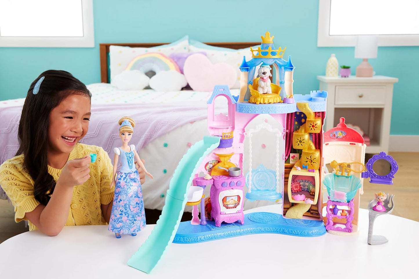 Disney Princess Fd Playset (Animal Overlay) With Doll