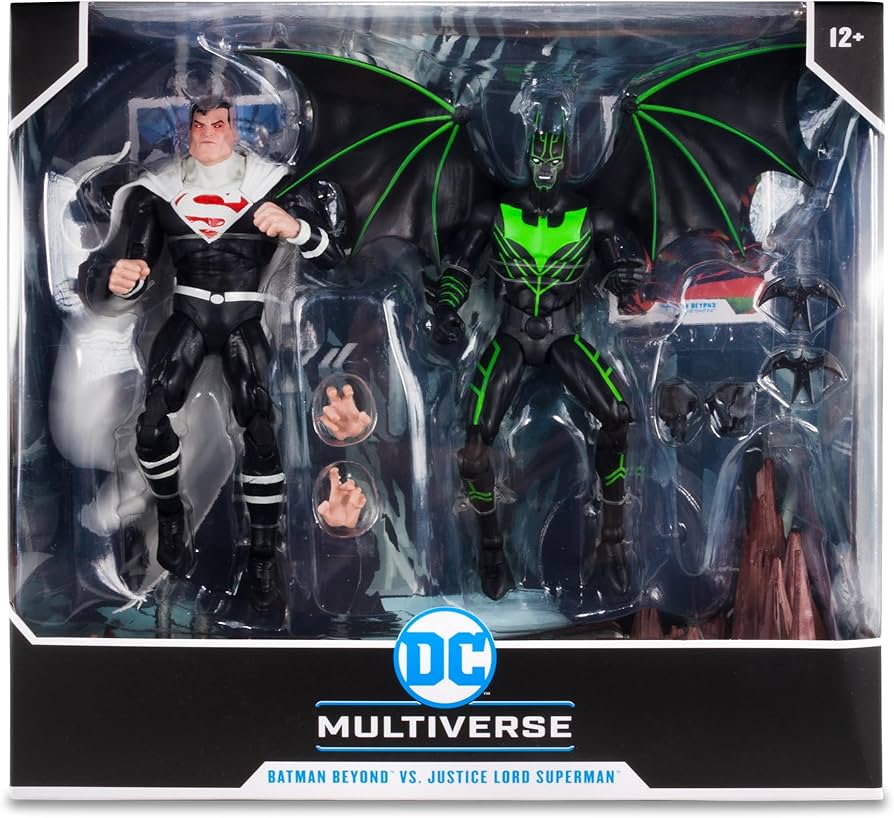 DC Multiverse Batman Beyond Vs. Justice Lord Superman