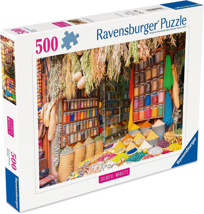 Colorful Spices, Morocco 500pc Puzzle