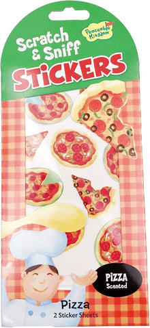Scratch & Sniff: Pizza Stickers