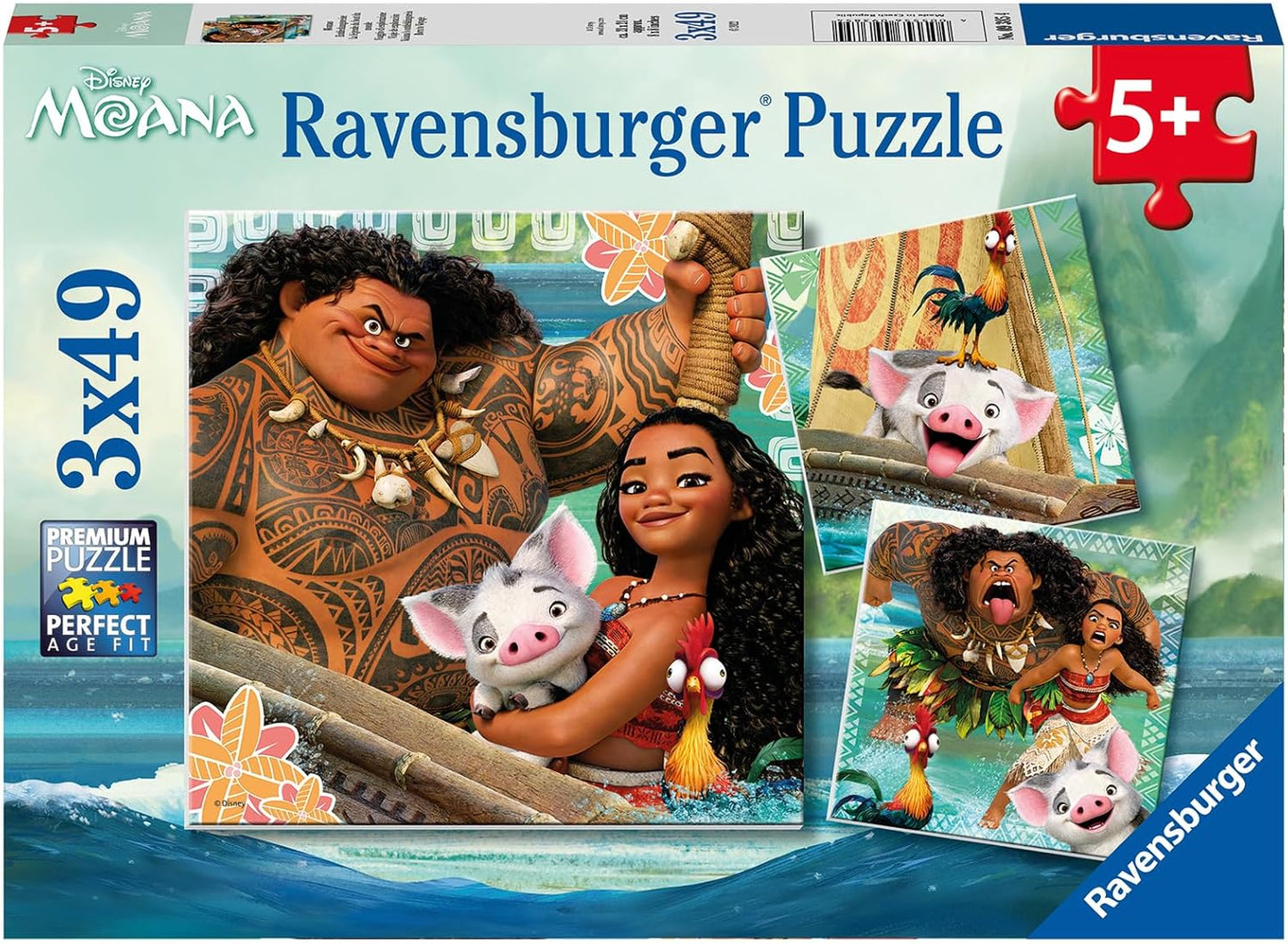 Moana: Born to Voyage (3 x 49 pc)