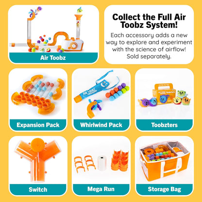 Air Toobz - Fat Brain Toys The Original Air Toobz, Air-Powered STEM Building Toys