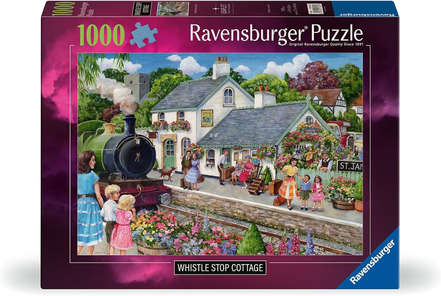 Whistle Stop Cottage 1000pc Puzzle