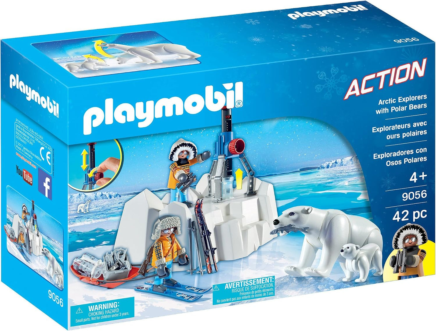 Arctic Explorers with Polar Bears (PM-9056)*