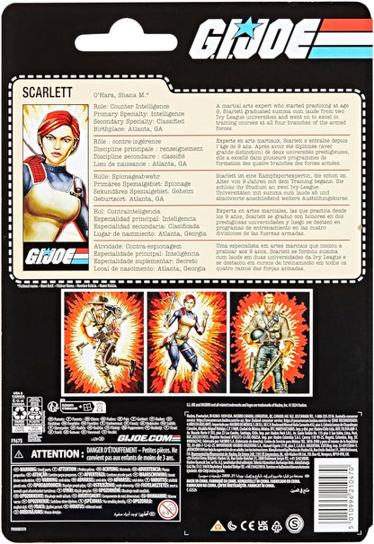GI Joe Classified Retro Cardback Scarlett (F9675)