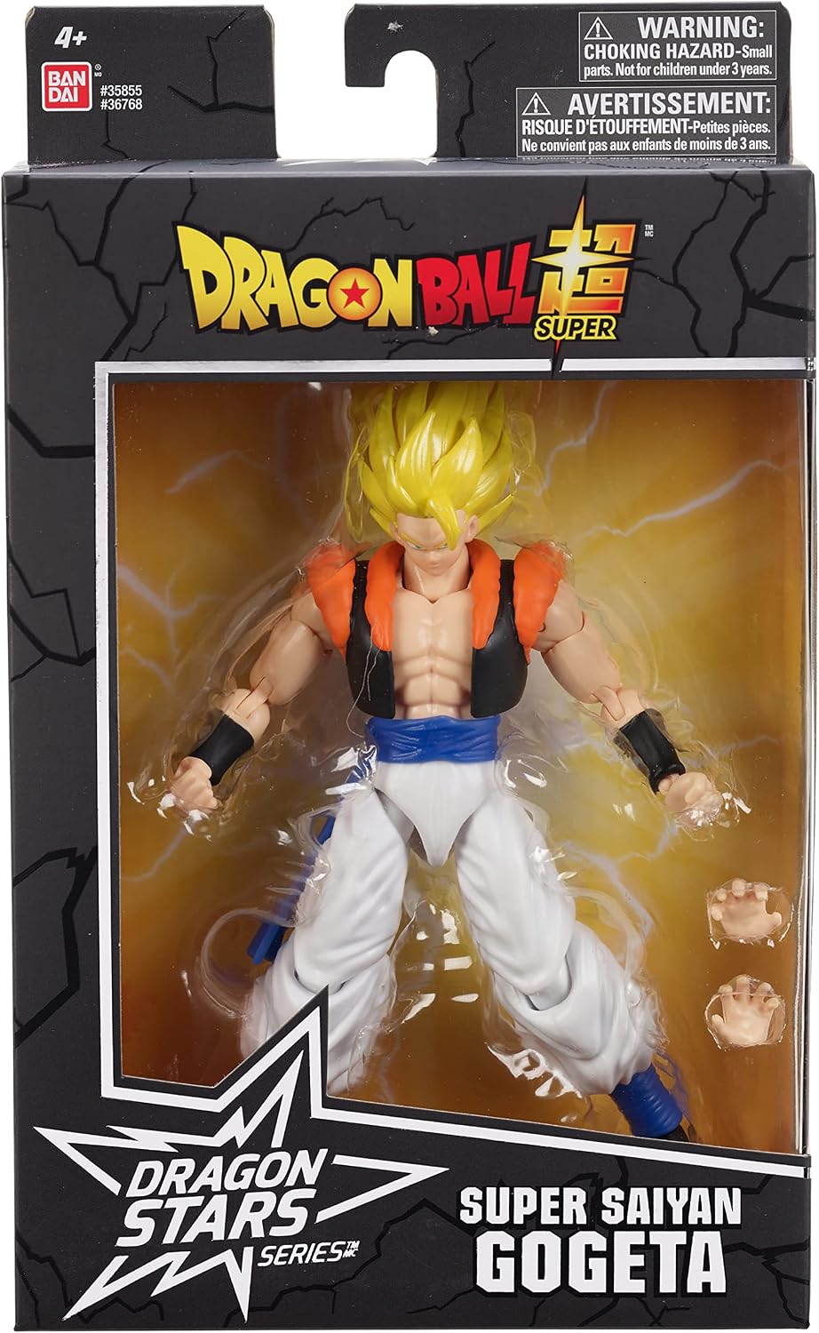 Dragon Ball Stars Super Saiyan Gogeta Action Figure