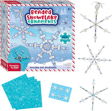 Beaded Snowflake Ornaments