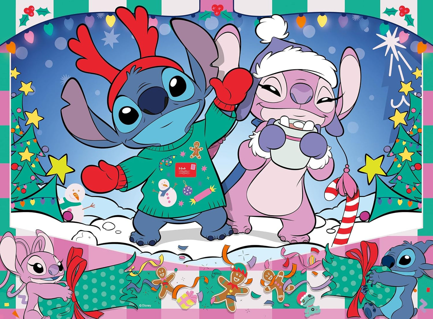 Stitch Christmas 100pc