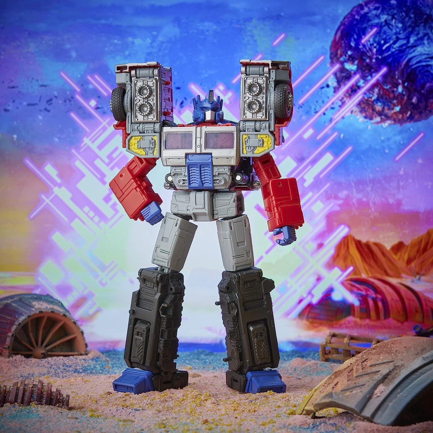 Transformers Generations Legacy Series Leader Laser Optimus Prime