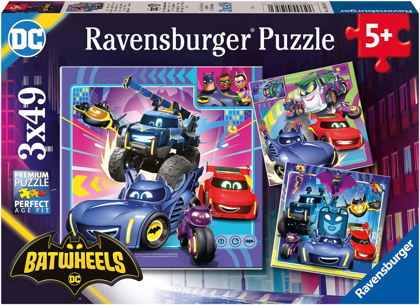 Batwheels 3x49pc