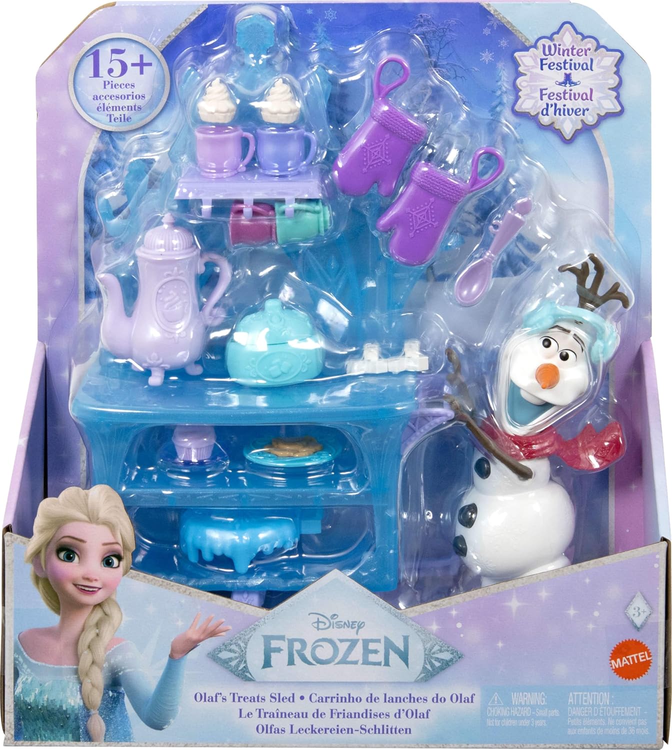 Disney Princess Frozen Olaf's Treats Sled Boutique Playset