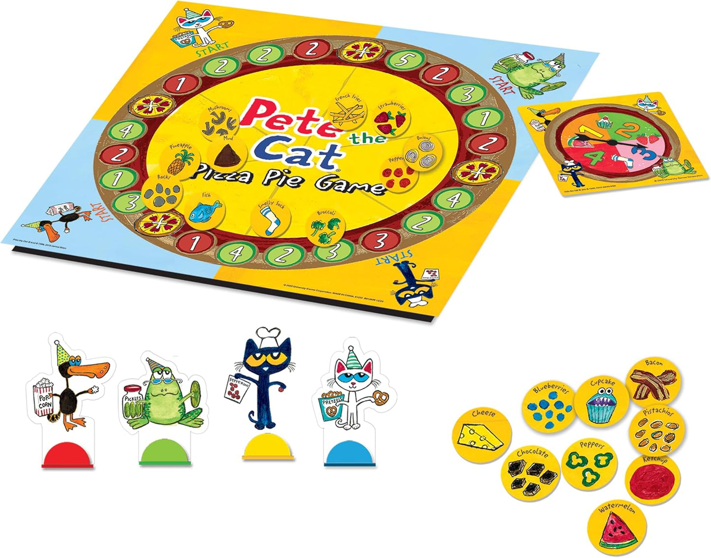 Pete The Cat Pizza Pie Game