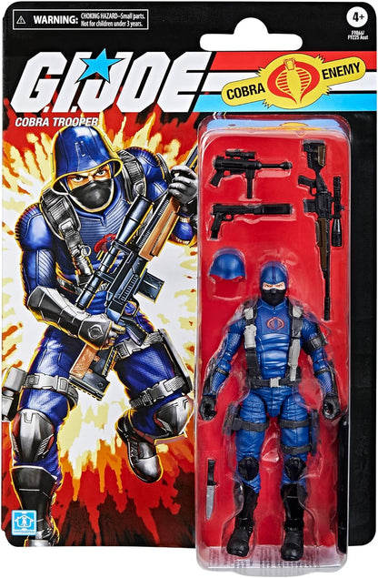 GI Joe Classified Retro Cardback Cobra Trooper (F9866)