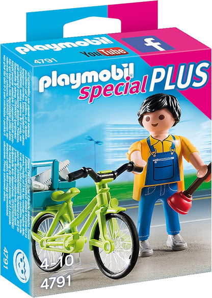 Handyman with Bike (PM-4791)