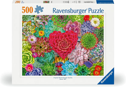 Succulent Love 500 Pc Puzzle
