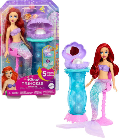 Disney Princess Fashion Doll Vanity Pop Ariel & Accessory