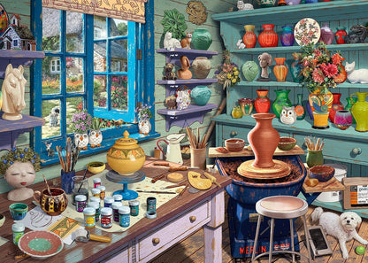 Pottery Studio Sanctuary 500Pc Large Format