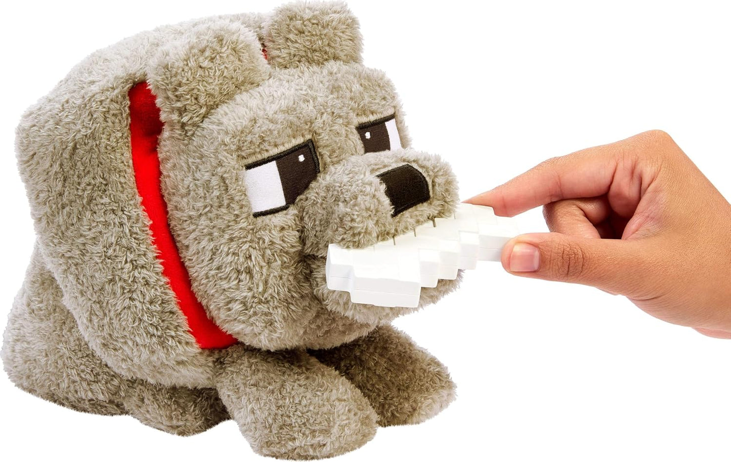 Minecraft Feature Plush - Wolf (Food Mode - Dennis)