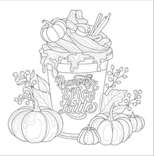 Adult Coloring Book Autumn Dreams