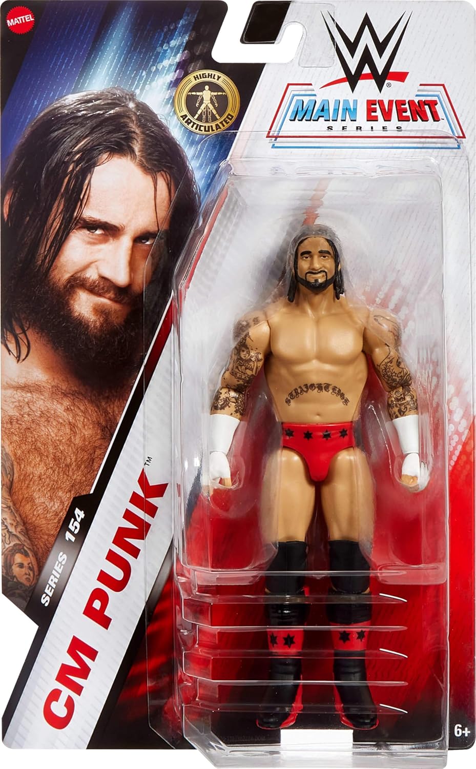 WWE Basic Figures Series 154 CM Punk