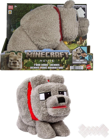 Minecraft Feature Plush - Wolf (Food Mode - Dennis)