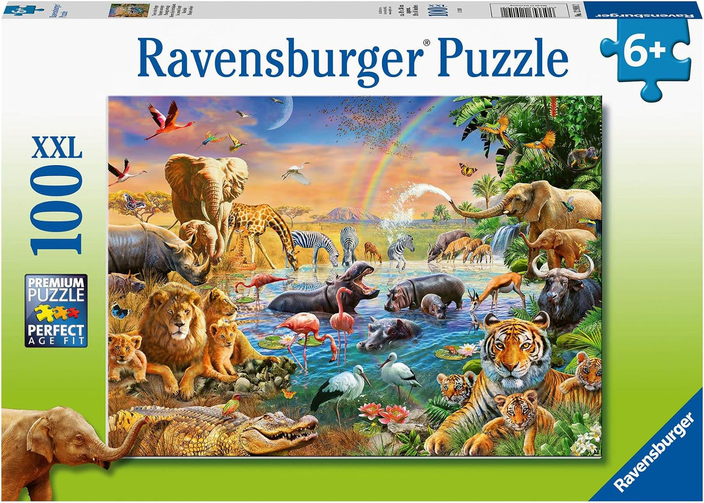 Savannah Jungle Waterhole 100pc