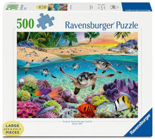 Race of the Baby Sea Turtles 500 pc Large Format