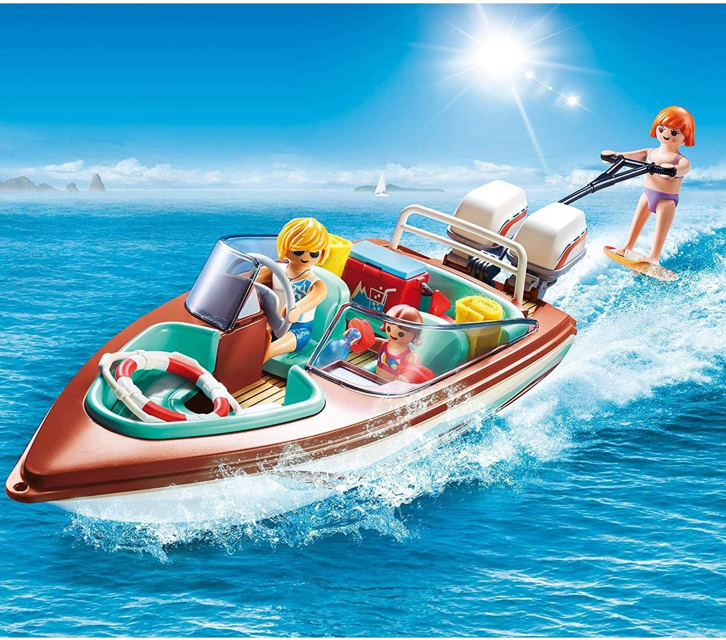 Speedboat with Underwater Motor (PM-9428)*