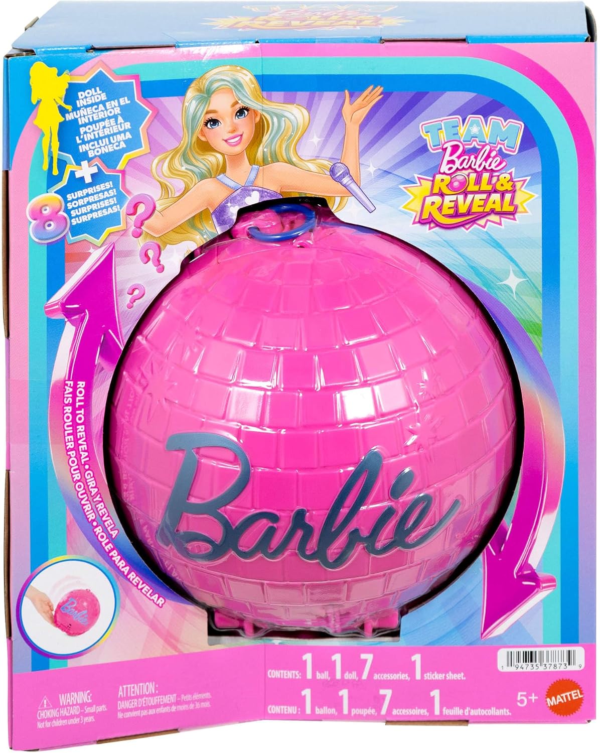 Barbie Career Burst Ball - Pop Star