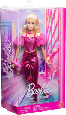 Barbie Deluxe Style #5 Pink Metallic Outfit, Blonde Hair